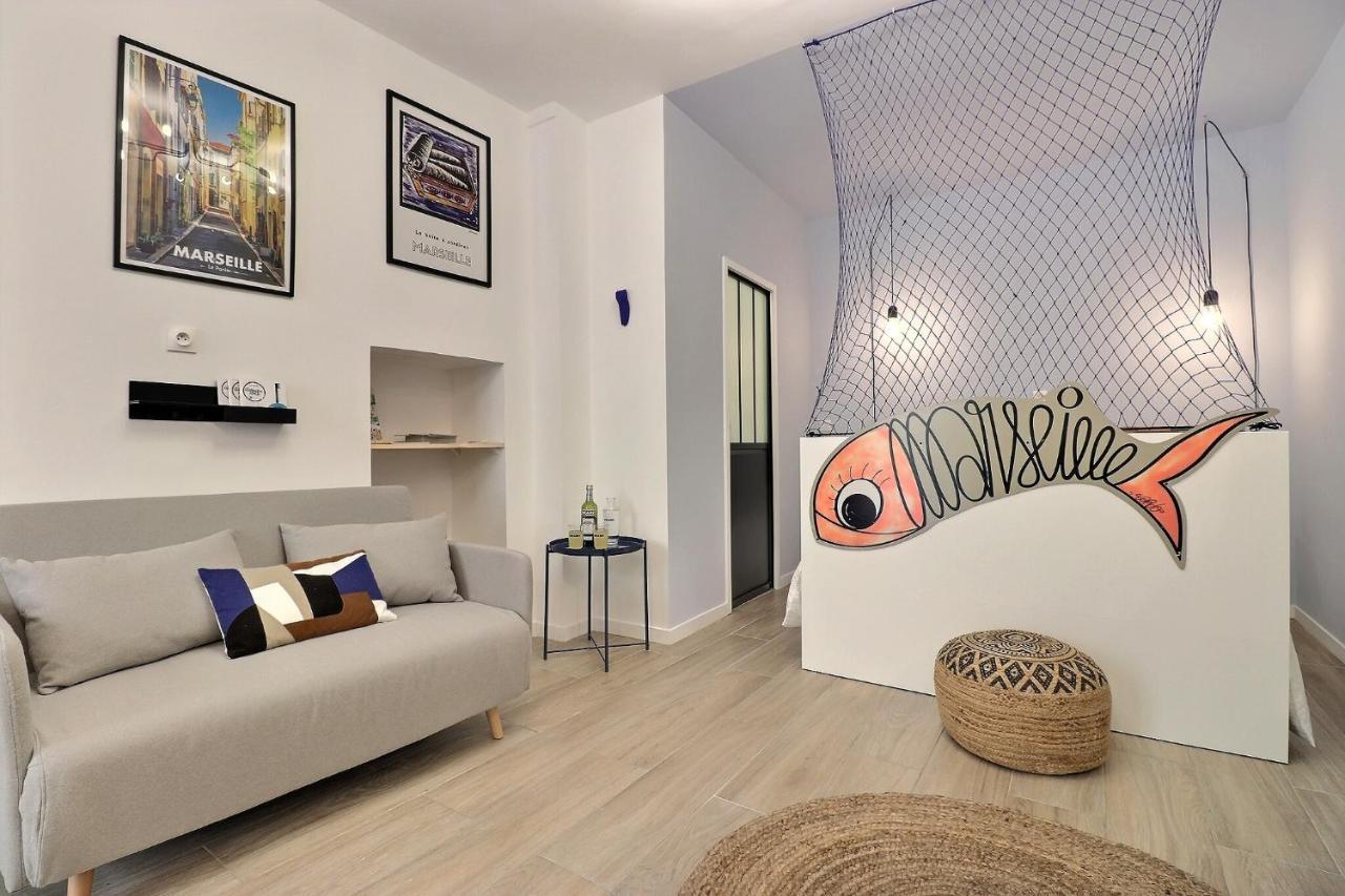 La Sardine Du Panier Apartment Marseille Luaran gambar
